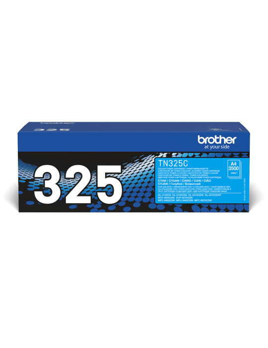 Brother TN-325C värikasetti 1 kpl Alkuperäinen Syaani