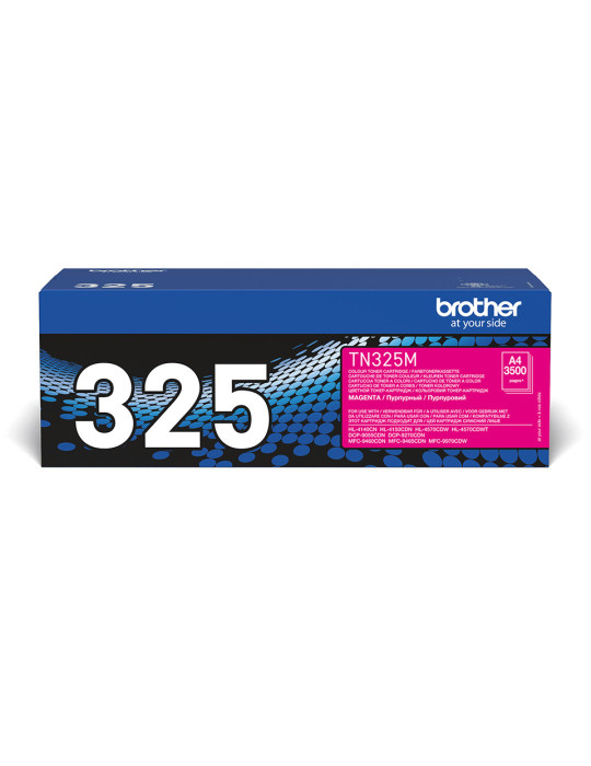 Brother TN-325M värikasetti 1 kpl Alkuperäinen Magenta