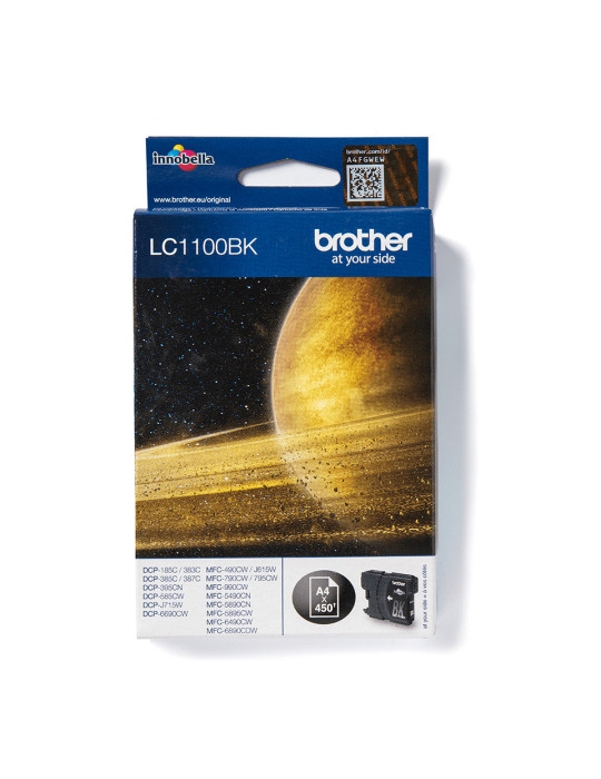 Brother LC1100BK bläckpatroner 1 styck Original Svart