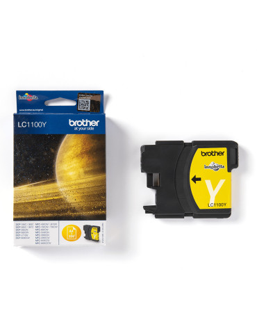 Brother LC1100Y mustekasetti 1 kpl Alkuperäinen Keltainen