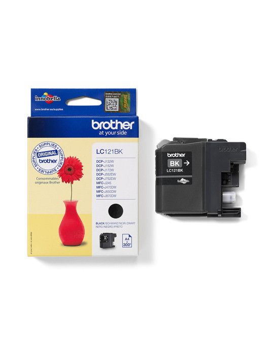 Brother LC121BK ink cartridge 1 pc(s) Original Black