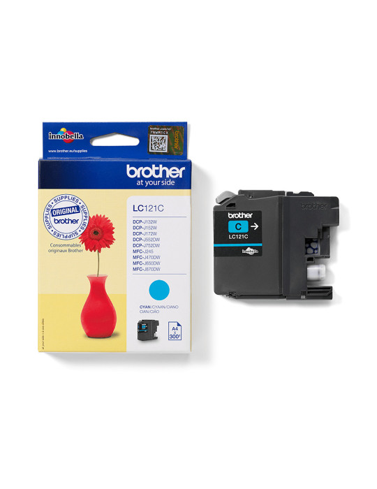 Brother LC121C ink cartridge 1 pc(s) Original Cyan