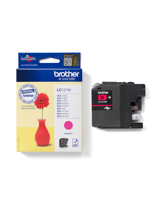 Brother LC121M ink cartridge 1 pc(s) Original Magenta