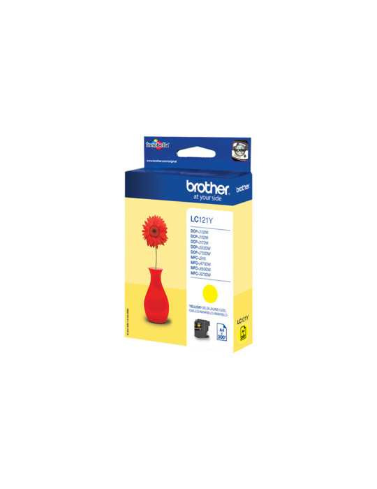 Brother LC-121Y ink cartridge 1 pc(s) Original Yellow