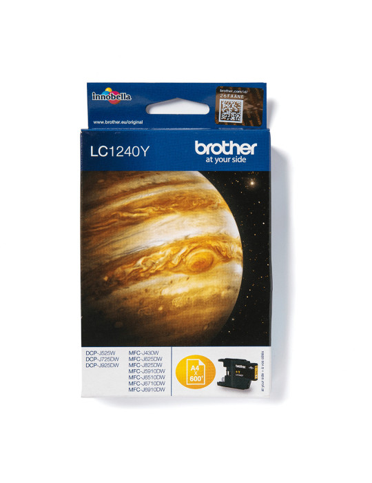 Brother LC-1240Y ink cartridge 1 pc(s) Original Yellow