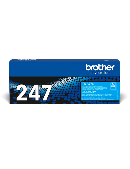 Brother TN-247C värikasetti 1 kpl Alkuperäinen Syaani