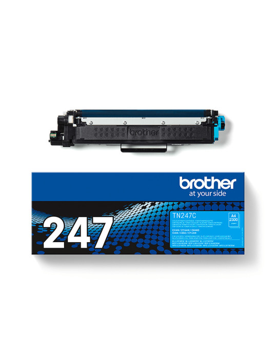 Brother TN-247C värikasetti 1 kpl Alkuperäinen Syaani