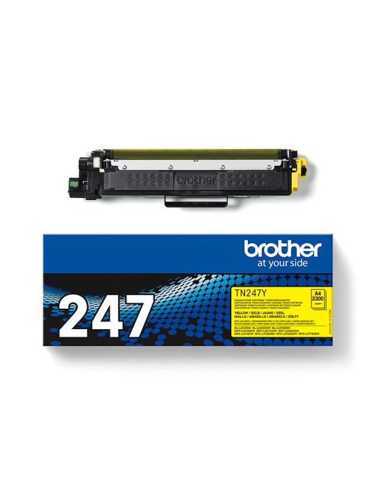 Brother TN-247Y värikasetti 1 kpl Alkuperäinen Keltainen