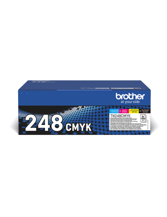 Brother TN-248VAL värikasetti 4 kpl Alkuperäinen musta, Syaani, Magenta, Keltainen