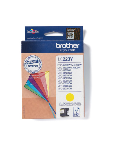 Brother LC223Y ink cartridge 1 pc(s) Original Yellow
