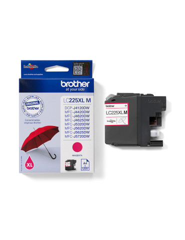 Brother LC225XLM ink cartridge 1 pc(s) Original Magenta