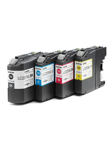 Brother LC-227XLVALBP mustekasetti 4 kpl Alkuperäinen musta, Syaani, Magenta, Keltainen Brother LC-227XLVALBP mustekasetti 4 kpl Alkuperäinen musta, Syaani, Magenta, Keltainen