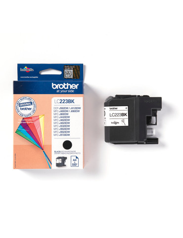 Brother LC-223BK ink cartridge 1 pc(s) Original Black