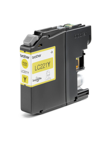 Brother LC221Y ink cartridge 1 pc(s) Original Yellow