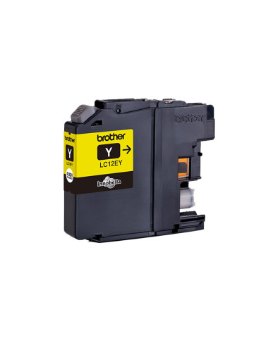 Brother LC12EY mustekasetti 1 kpl Alkuperäinen Keltainen