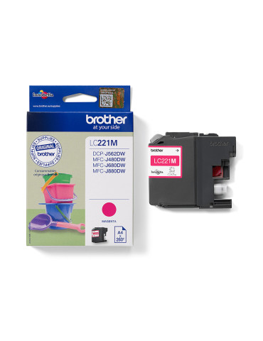 Brother LC221M ink cartridge 1 pc(s) Original Magenta