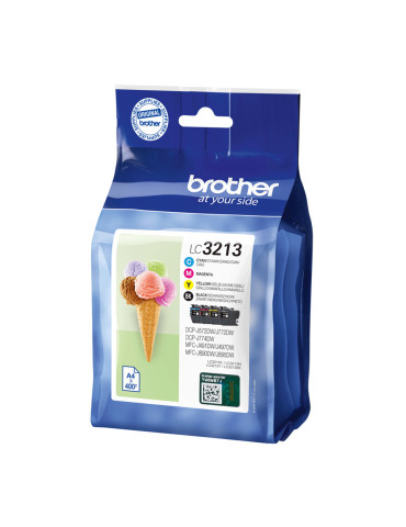 Brother LC3213VALDR ink cartridge 4 pc(s) Original Black, Cyan, Magenta, Yellow