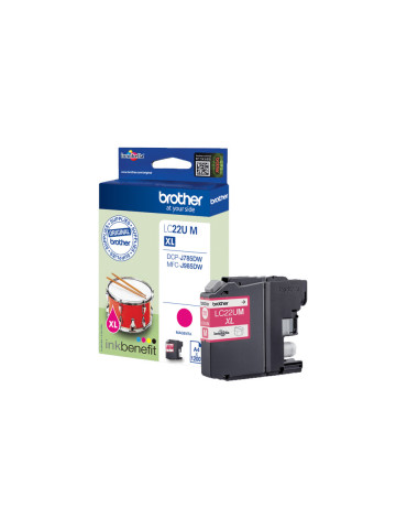 Brother LC22UM ink cartridge 1 pc(s) Original Magenta