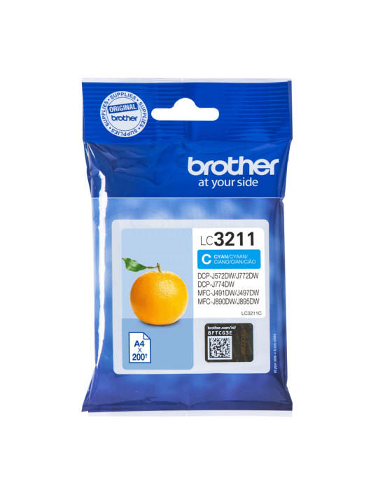 Brother LC3211C ink cartridge 1 pc(s) Original Cyan