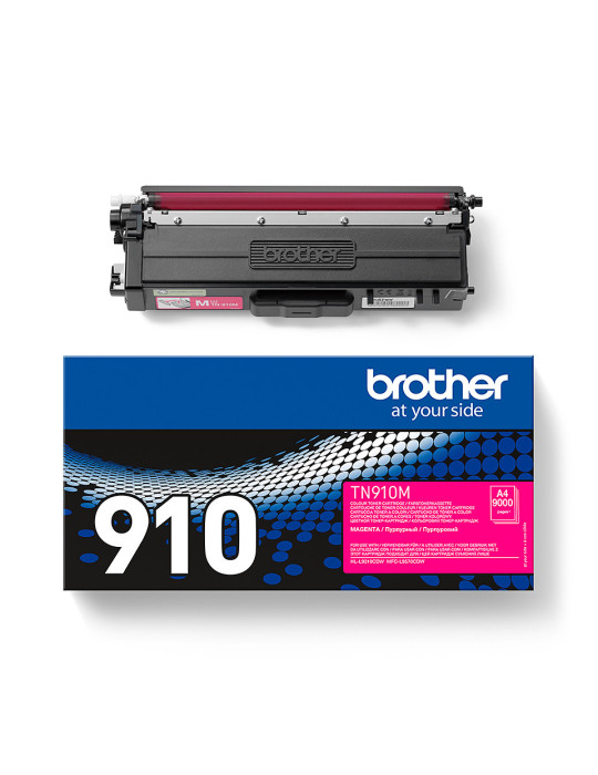 Brother TN-910M Tonerkassett 1 styck Original Magenta