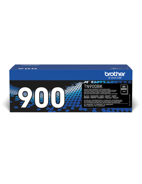 Brother TN-900BK Tonerkassett 1 styck Original Svart